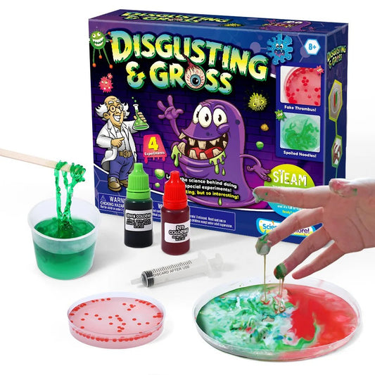 Disgusting & Gross Science | Science Experiment Kit, Educational Toy - VarietyGifts
