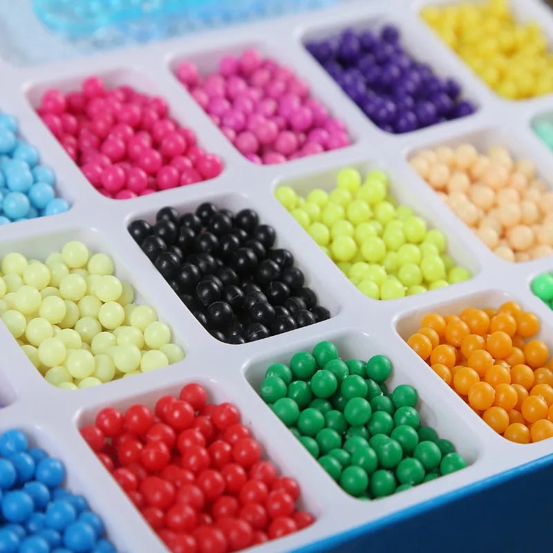 DIY Magic Water Sticky Bead Art 9000pc | Children's Handmade Bead Art - VarietyGifts