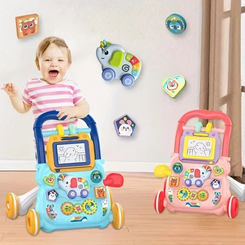 Early Educational Baby Walker | Toddler Learning To Walk, Push Walker - VarietyGifts