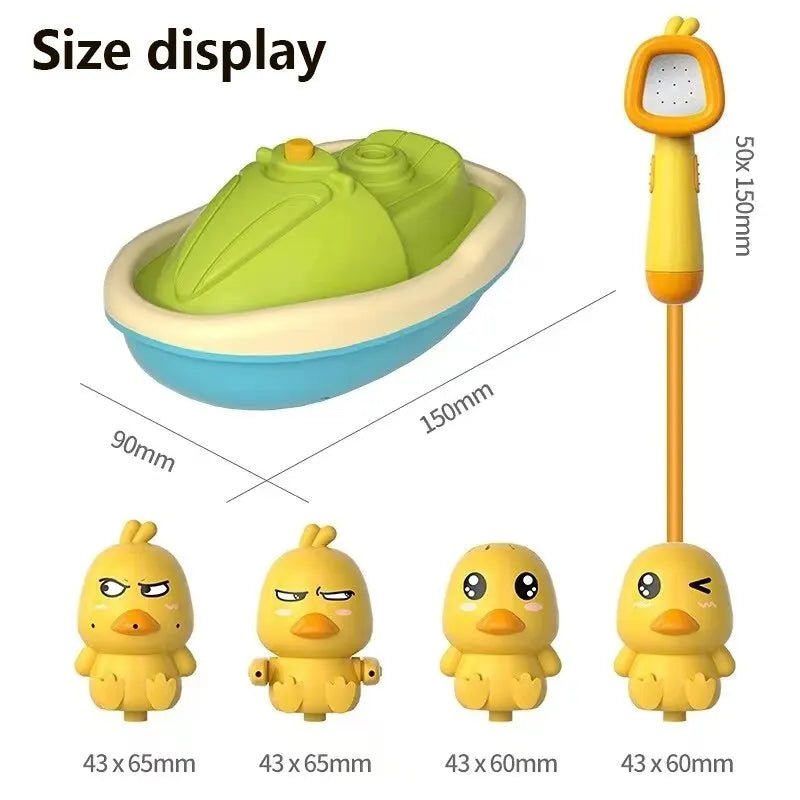 Electric Duck Shower Bath Toy | Children's Shower Spray Toys, Toddler - VarietyGifts