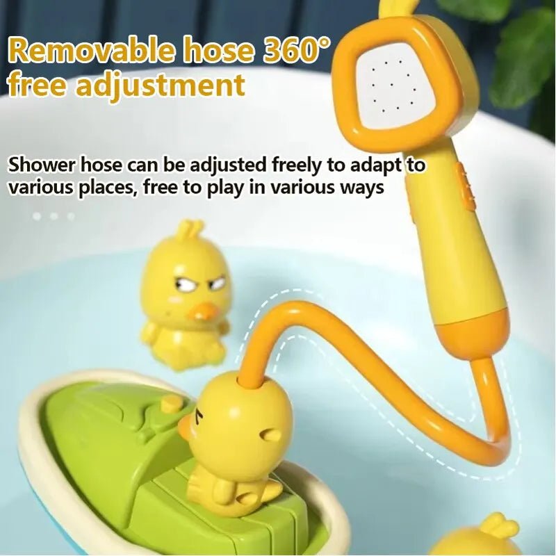 Electric Duck Shower Bath Toy | Children's Shower Spray Toys, Toddler - VarietyGifts