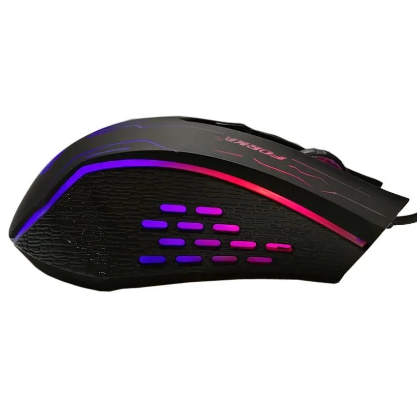 FORKA Silent Click Gaming Mouse | 3200DPI Backlit Gaming Mouse - VarietyGifts