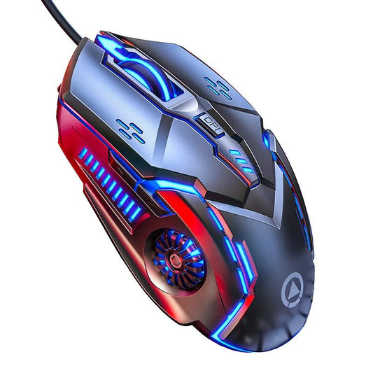 G5 Wired Gaming Mouse | Colourful Backlight, 6 Button Silent Mouse - VarietyGifts