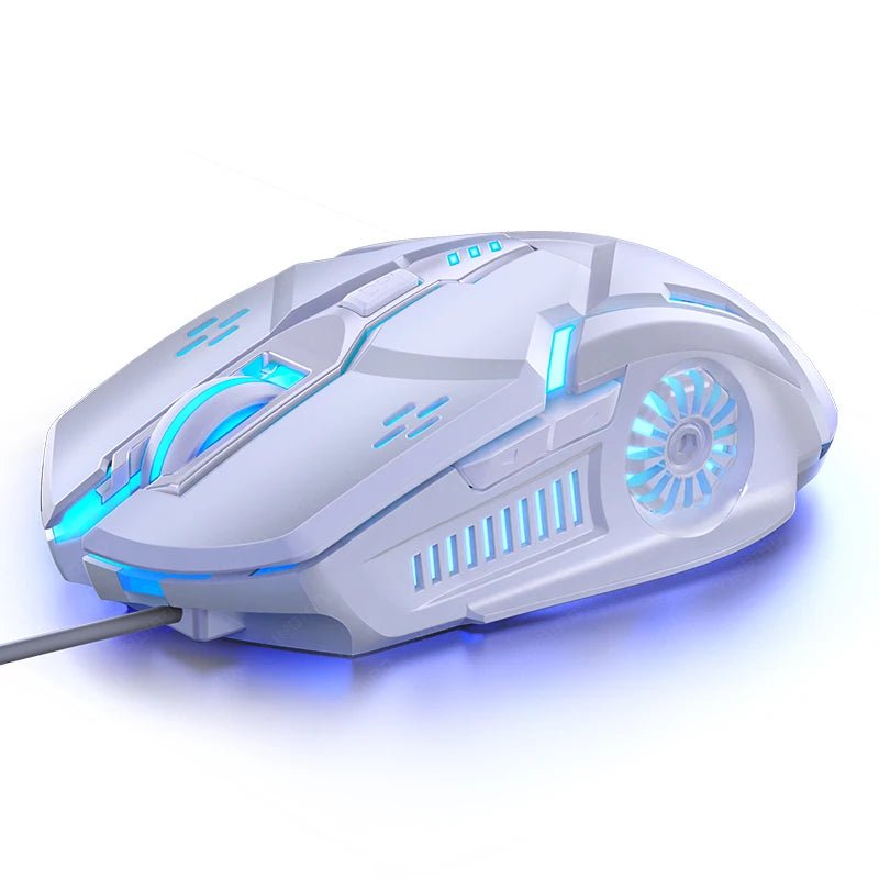 G5 Wired Gaming Mouse | Colourful Backlight, 6 Button Silent Mouse - VarietyGifts