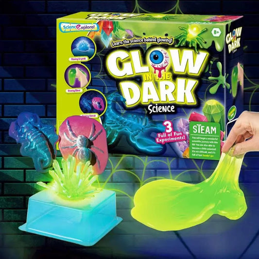 Glow In The Dark Science | Science Experiment Kit, Educational Toy - VarietyGifts