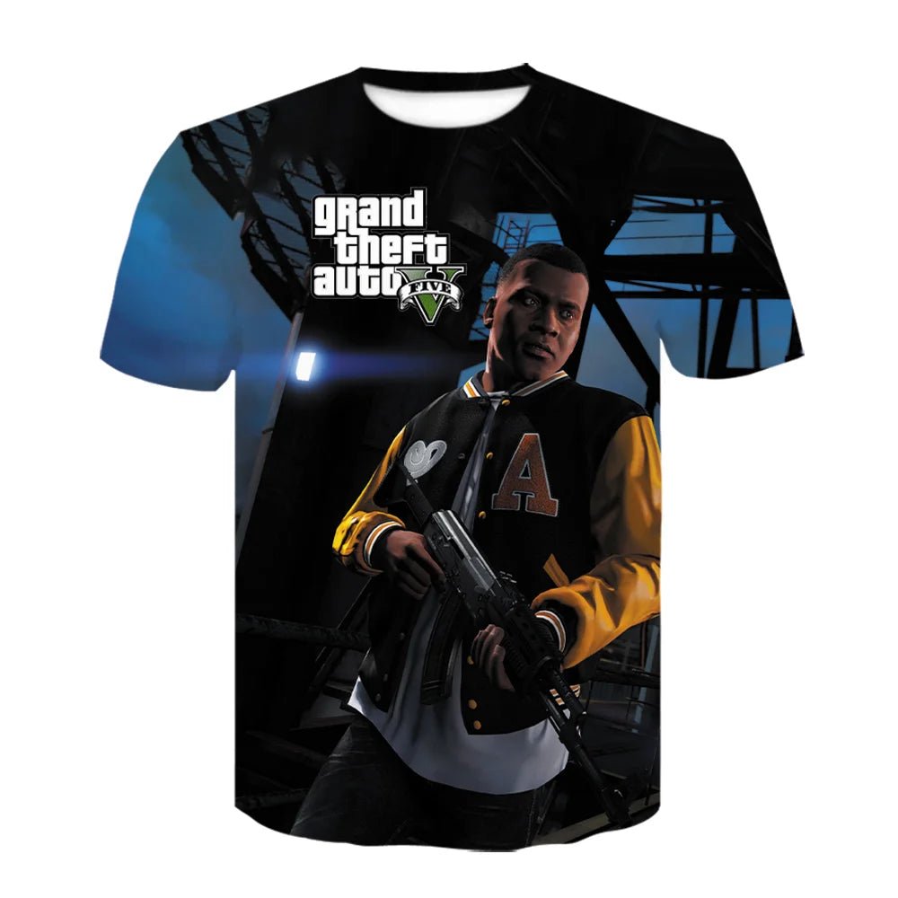 Grand Theft Auto T - Shirt | Funny Novelty GTA T - Shirt For Gamers. - VarietyGifts