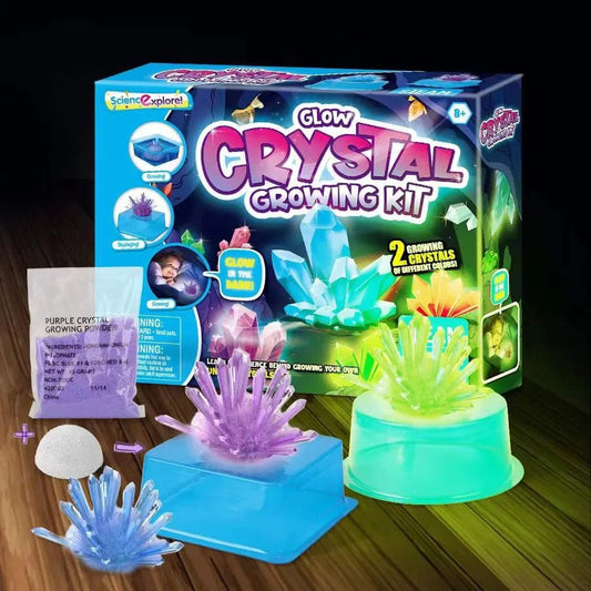 Grow Your Own Crystals | Science Experiment Kit, Educational Kids Toy - VarietyGifts