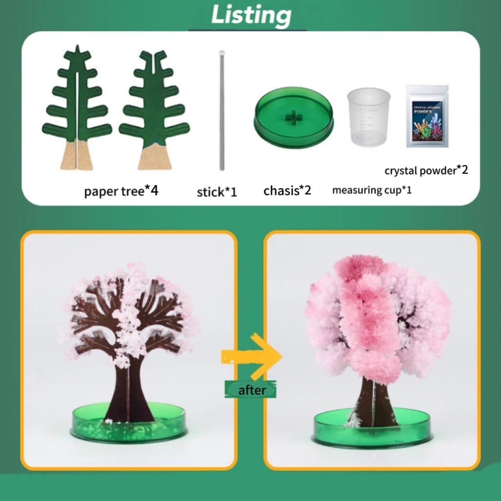 Grow Your Own Trees | Takes Just 24 Hours, DIY Educational Kids Toy - VarietyGifts