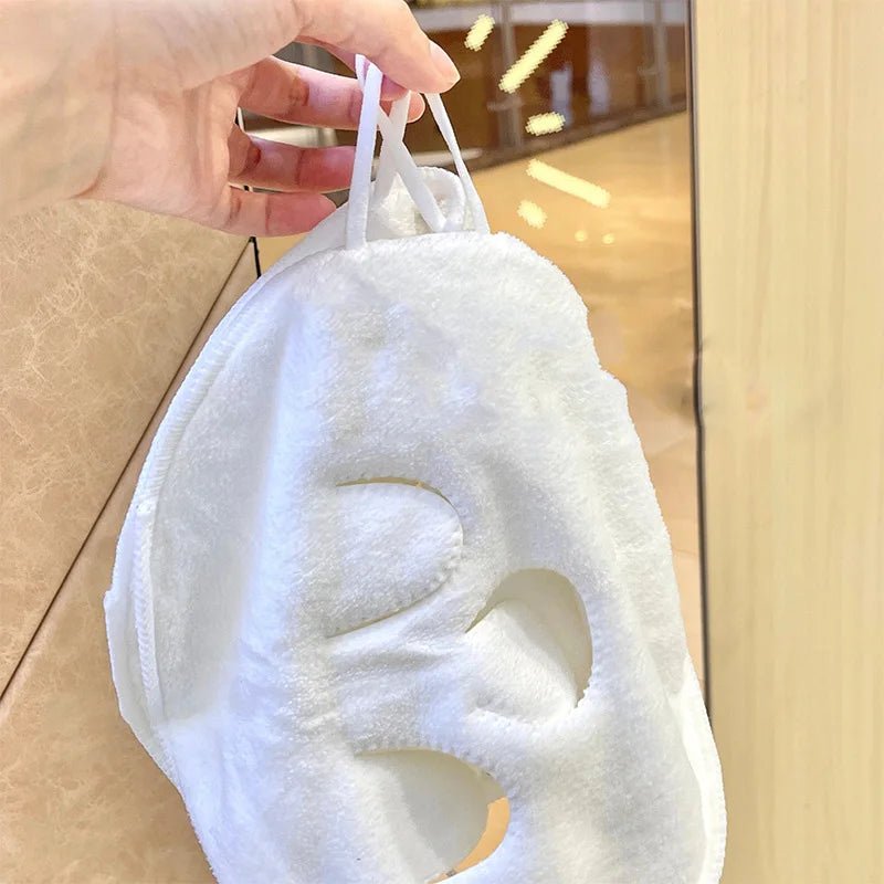 Hot Compress Face Mask Cotton | Cleanse Face, Relaxation, Spa - VarietyGifts