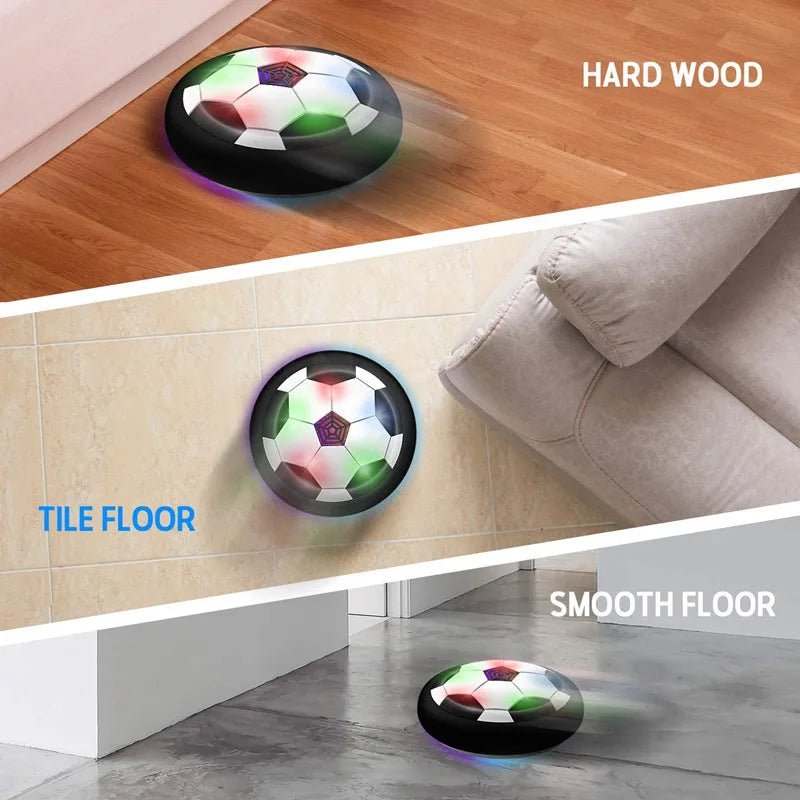 The Hover Ball, Fun Footballs | Indoor Soccer Toy for Children, Music & LED - VarietyGifts