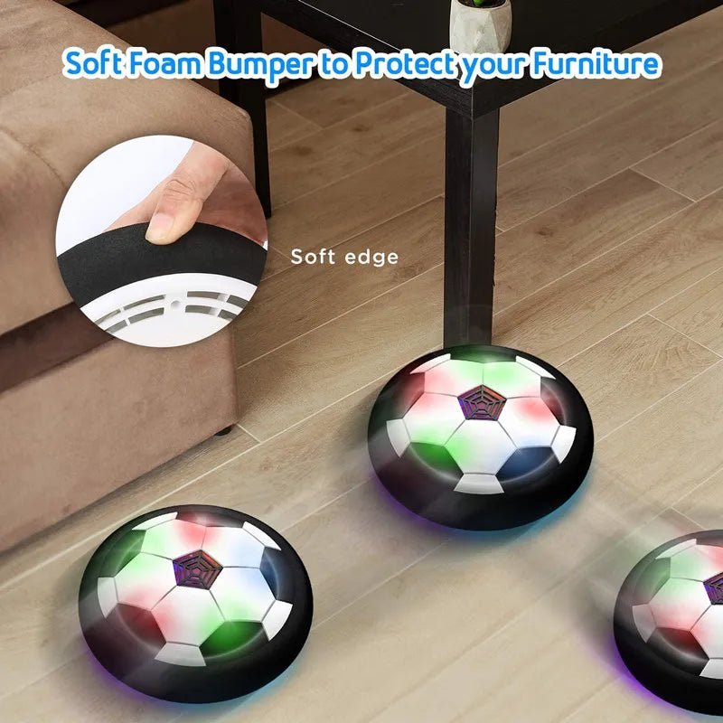 The Hover Ball, Fun Footballs | Indoor Soccer Toy for Children, Music & LED - VarietyGifts