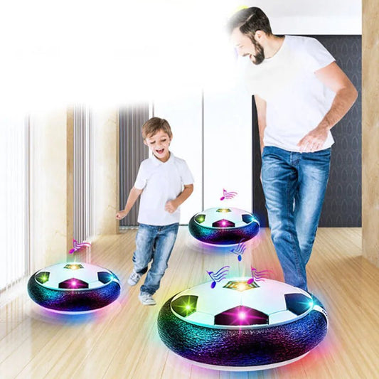 The Hover Ball, Fun Footballs | Indoor Soccer Toy for Children, Music & LED - VarietyGifts