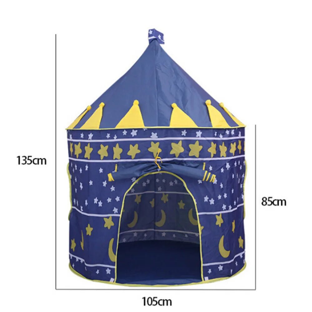 Children's Folding Tent | Portable Castle, Play House - VarietyGifts