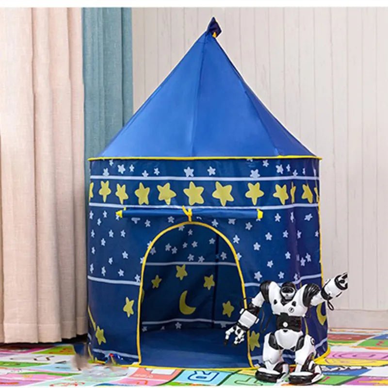 Children's Folding Tent | Portable Castle, Play House - VarietyGifts