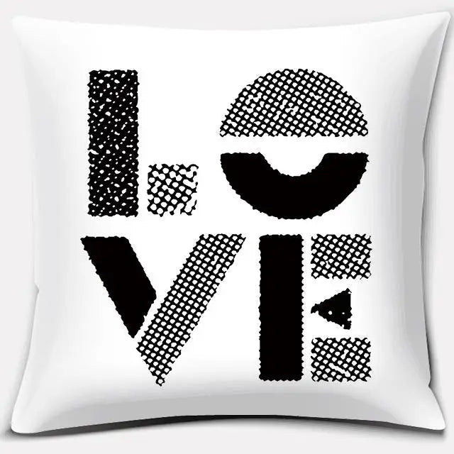 Inspirational & Funny Quotes Cushion Covers | Black & White Motivation - VarietyGifts