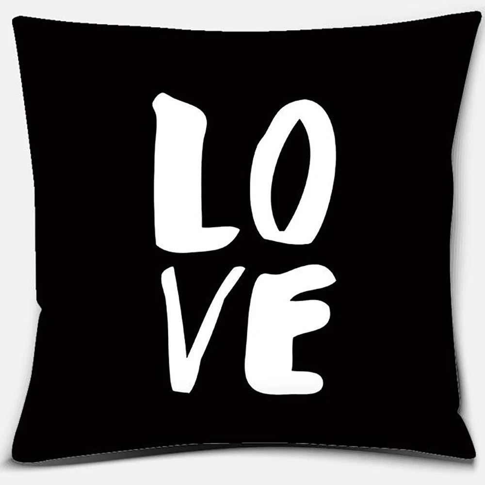 Inspirational & Funny Quotes Cushion Covers | Black & White Motivation - VarietyGifts