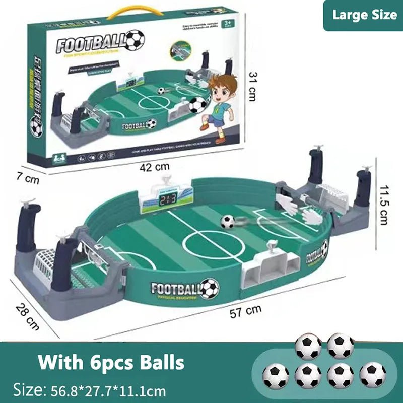 Interactive Football Table Game | Mini Soccer Toy, Multiplayer Board - VarietyGifts