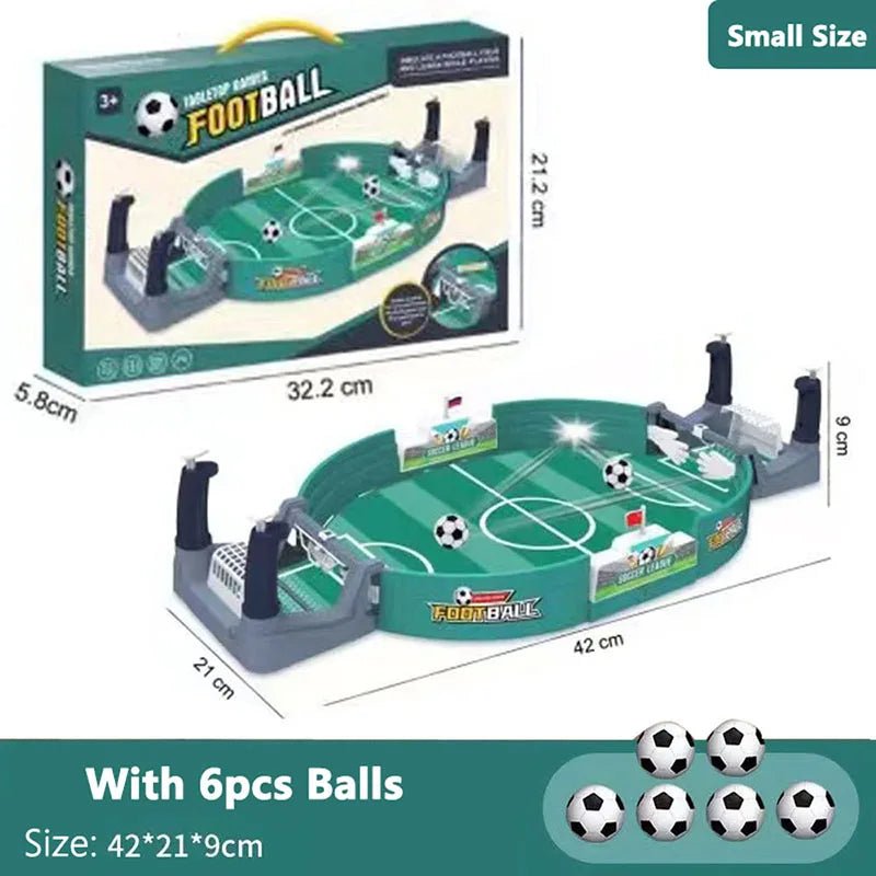 Interactive Football Table Game | Mini Soccer Toy, Multiplayer Board - VarietyGifts