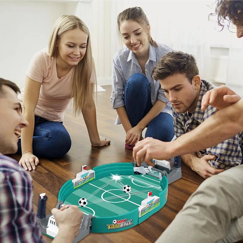 Interactive Football Table Game | Mini Soccer Toy, Multiplayer Board - VarietyGifts