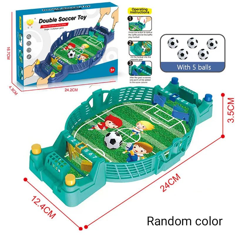 Interactive Football Table Game | Mini Soccer Toy, Multiplayer Board - VarietyGifts