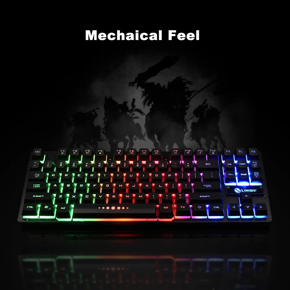 K87 Wired Mechanical Gaming Keyboard | RGB Backlight, For Desktop PC - VarietyGifts