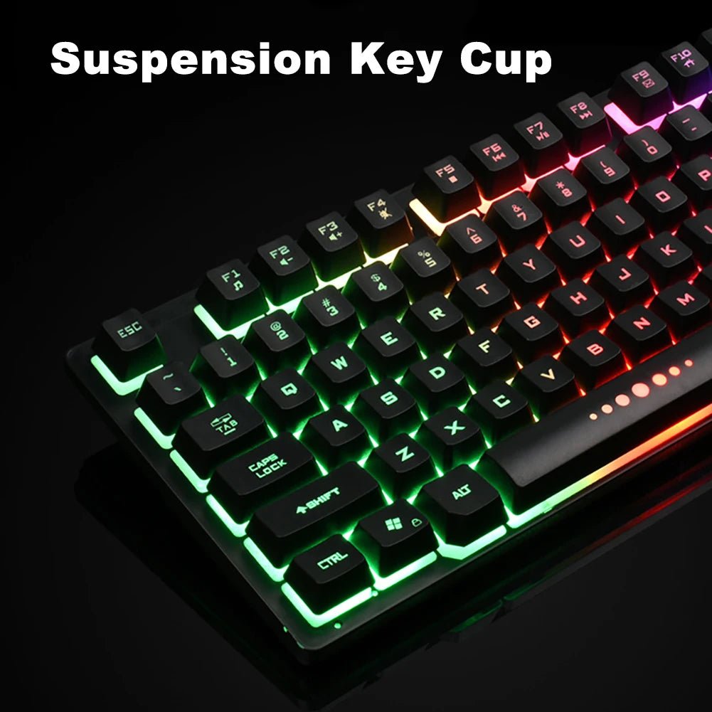 K87 Wired Mechanical Gaming Keyboard | RGB Backlight, For Desktop PC - VarietyGifts