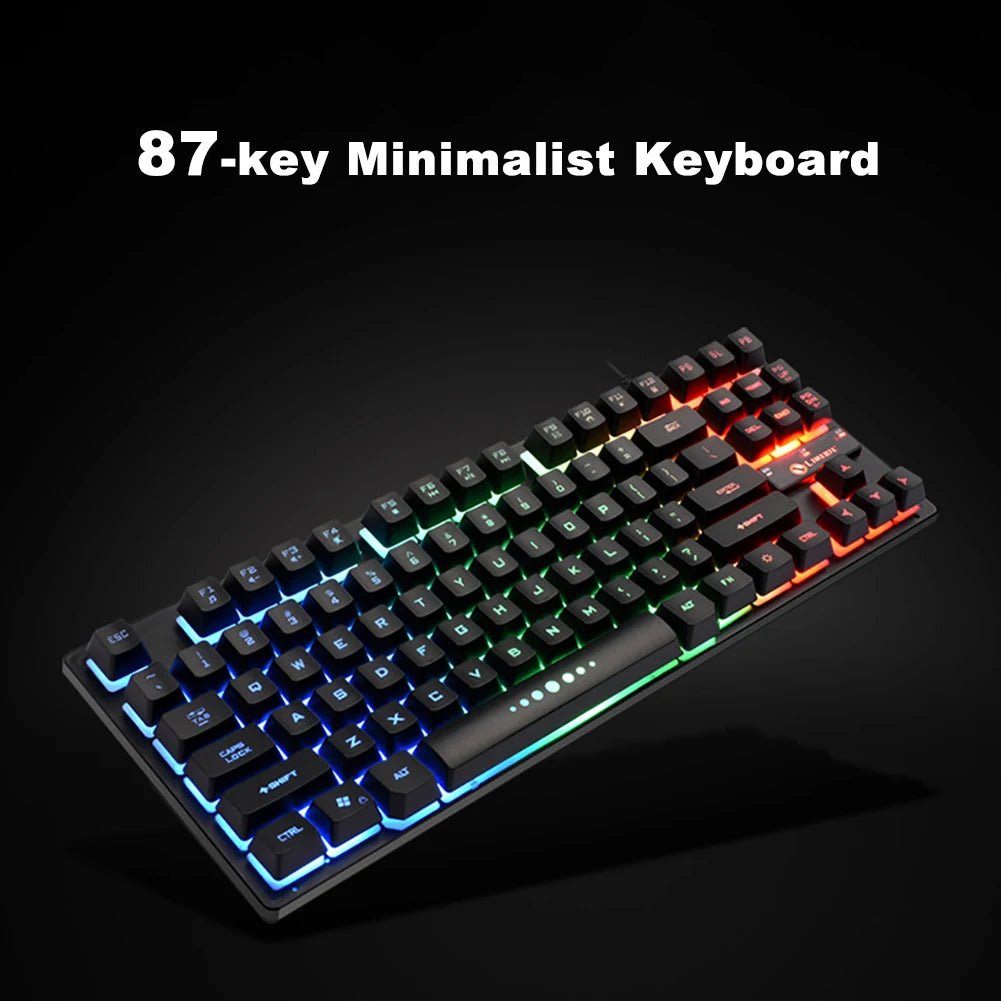 K87 Wired Mechanical Gaming Keyboard | RGB Backlight, For Desktop PC - VarietyGifts