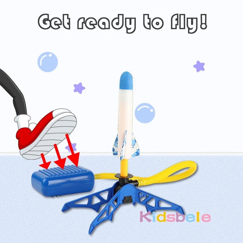 Kid's Air Rocket Launcher | Outdoor Games, Rocket Shooter, Flying - VarietyGifts