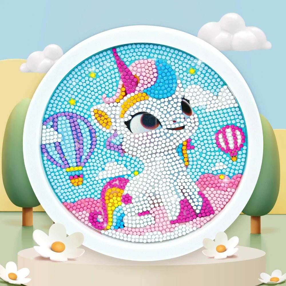 Kids Diamond Art Set | Cute Unicorn, DIY Children's Arts & Craft Kit - VarietyGifts