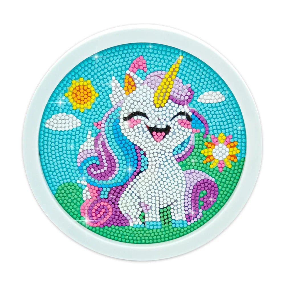 Kids Diamond Art Set | Cute Unicorn, DIY Children's Arts & Craft Kit - VarietyGifts