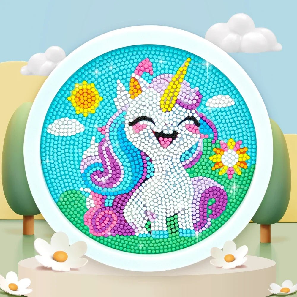 Kids Diamond Art Set | Cute Unicorn, DIY Children's Arts & Craft Kit - VarietyGifts