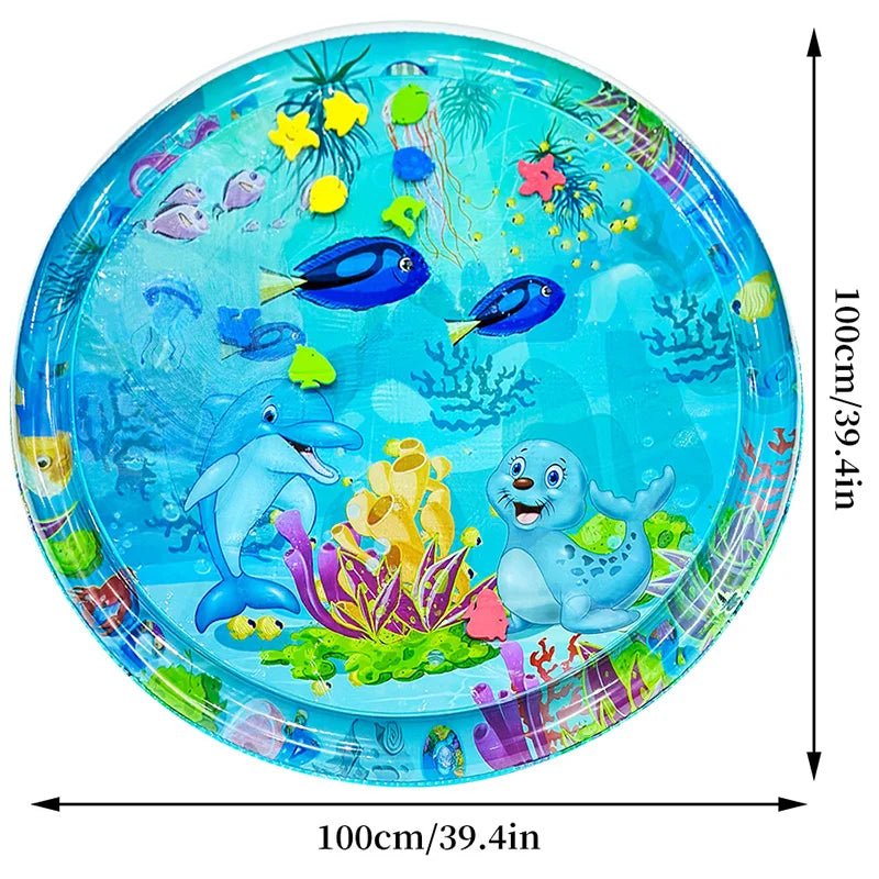 Large Baby Water Mat | Tummy Time, Development Learning Mat, Toddlers - VarietyGifts