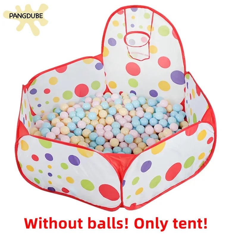 Large Folding Baby Playpen | Basket Hoop Children's Ball Pit, Toddlers - VarietyGifts