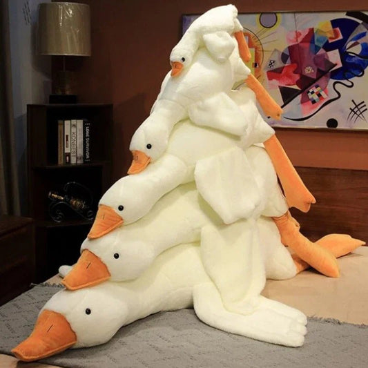Large Stuffed Goose Toy | Giant Goose Plush, Super Soft Teddy - VarietyGifts