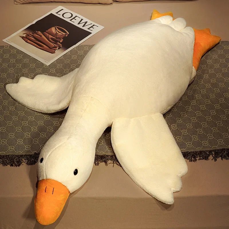 Large Stuffed Goose Toy | Giant Goose Plush, Super Soft Teddy - VarietyGifts