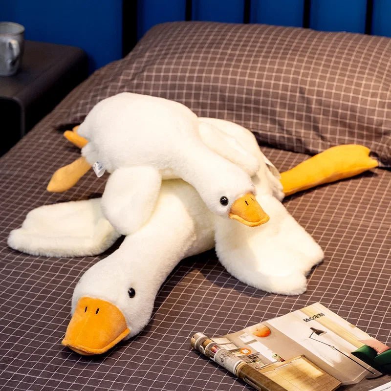 Large Stuffed Goose Toy | Giant Goose Plush, Super Soft Teddy - VarietyGifts