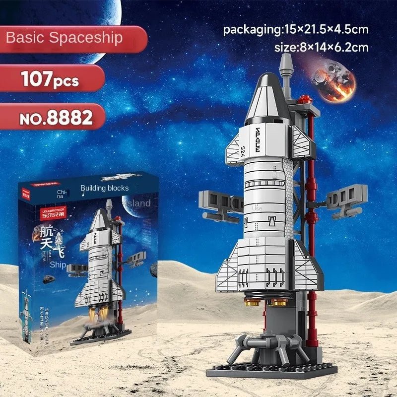 LEGO DIY Space Rocket | Launch Centre, Building Block, Children's Toys - VarietyGifts