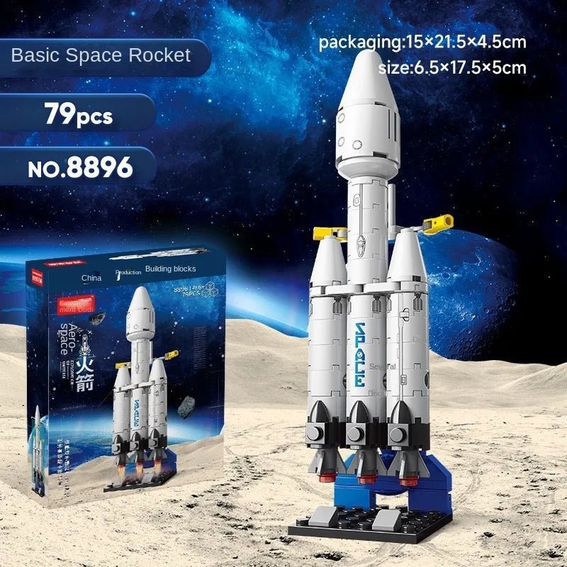 LEGO DIY Space Rocket | Launch Centre, Building Block, Children's Toys - VarietyGifts