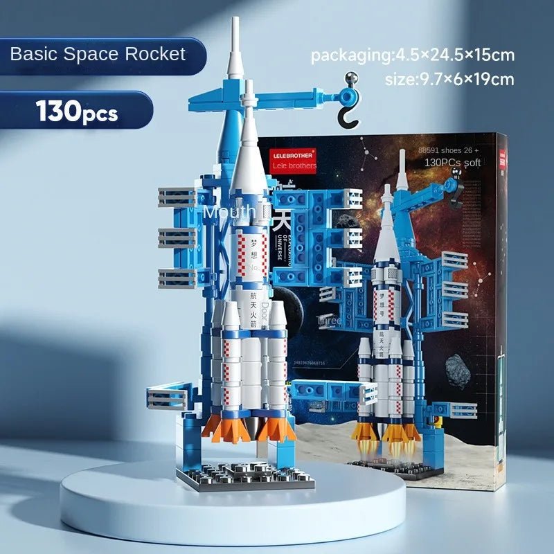 LEGO DIY Space Rocket | Launch Centre, Building Block, Children's Toys - VarietyGifts