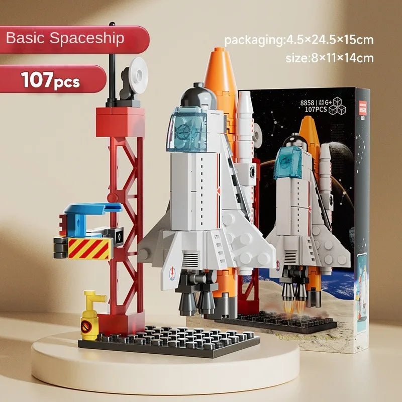 LEGO DIY Space Rocket | Launch Centre, Building Block, Children's Toys - VarietyGifts