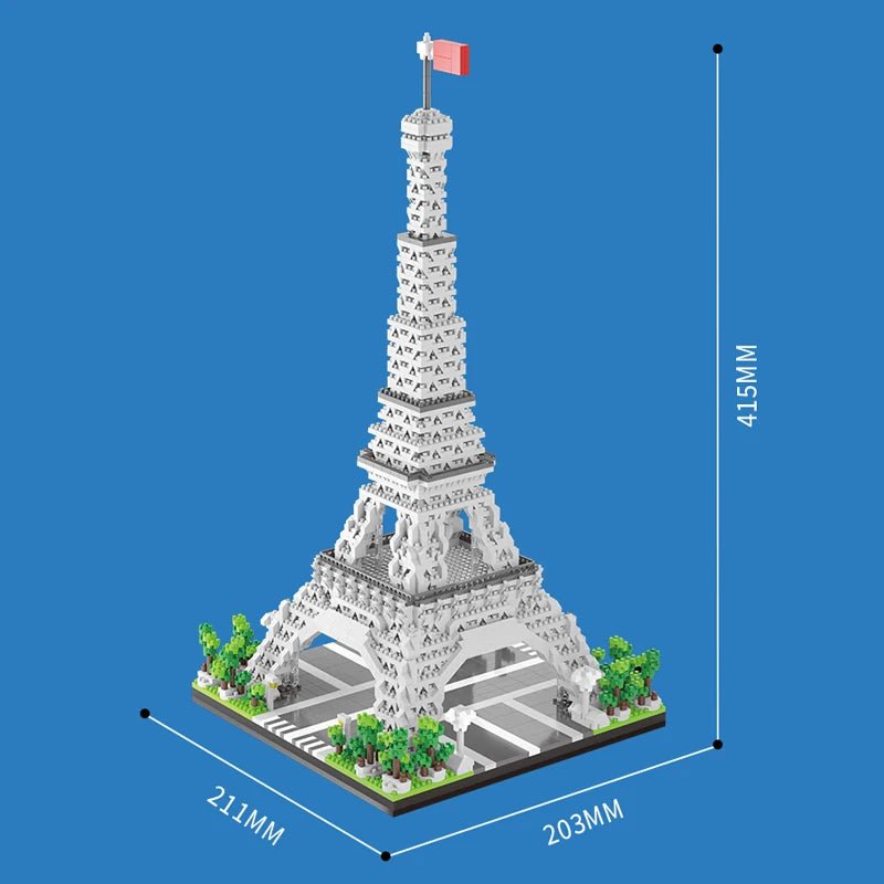 LEGO Eiffel Tower 2545pcs | Do It Yourself, Building sets, Educational - VarietyGifts