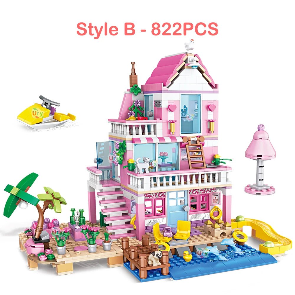 LEGO Friends Girls City House | Building Blocks Sets, DIY Toys Figures - VarietyGifts