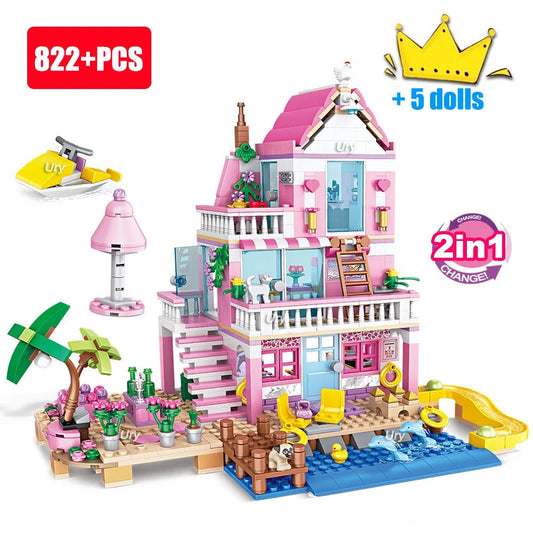 LEGO Friends Girls City House | Building Blocks Sets, DIY Toys Figures - VarietyGifts