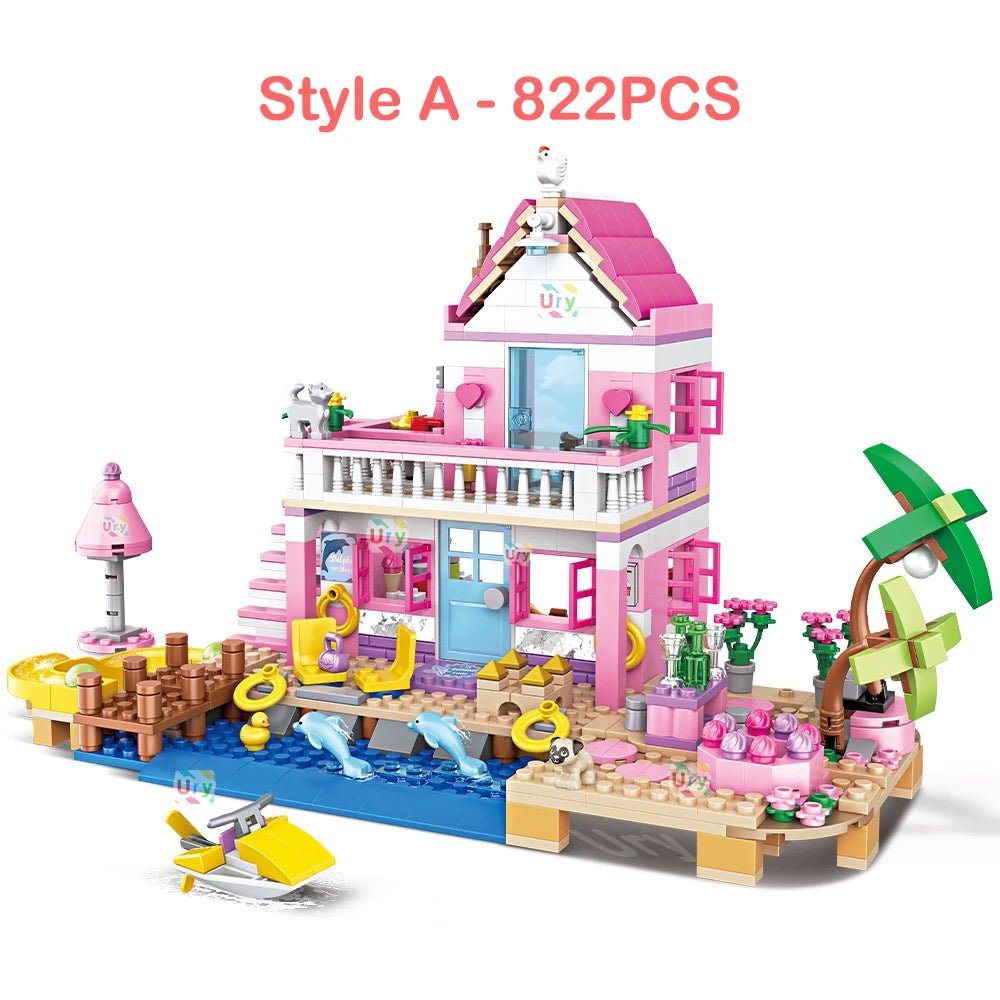 LEGO Friends Girls City House | Building Blocks Sets, DIY Toys Figures - VarietyGifts