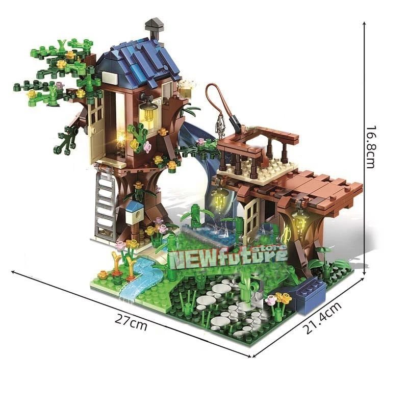 Lego Treehouse | Building Blocks Set, Building Bricks, Lego Set - VarietyGifts