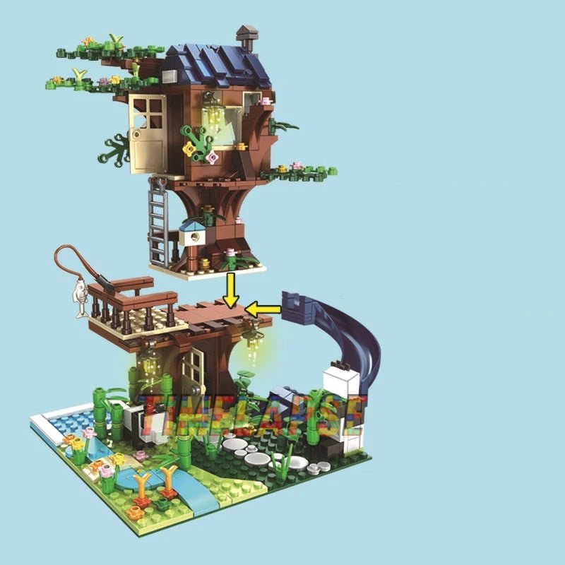 Lego Treehouse | Building Blocks Set, Building Bricks, Lego Set - VarietyGifts