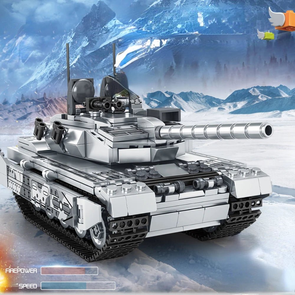 LEGO WW2 Tank | Build Your Own Military Tank, Building Blocks, Kid's - VarietyGifts