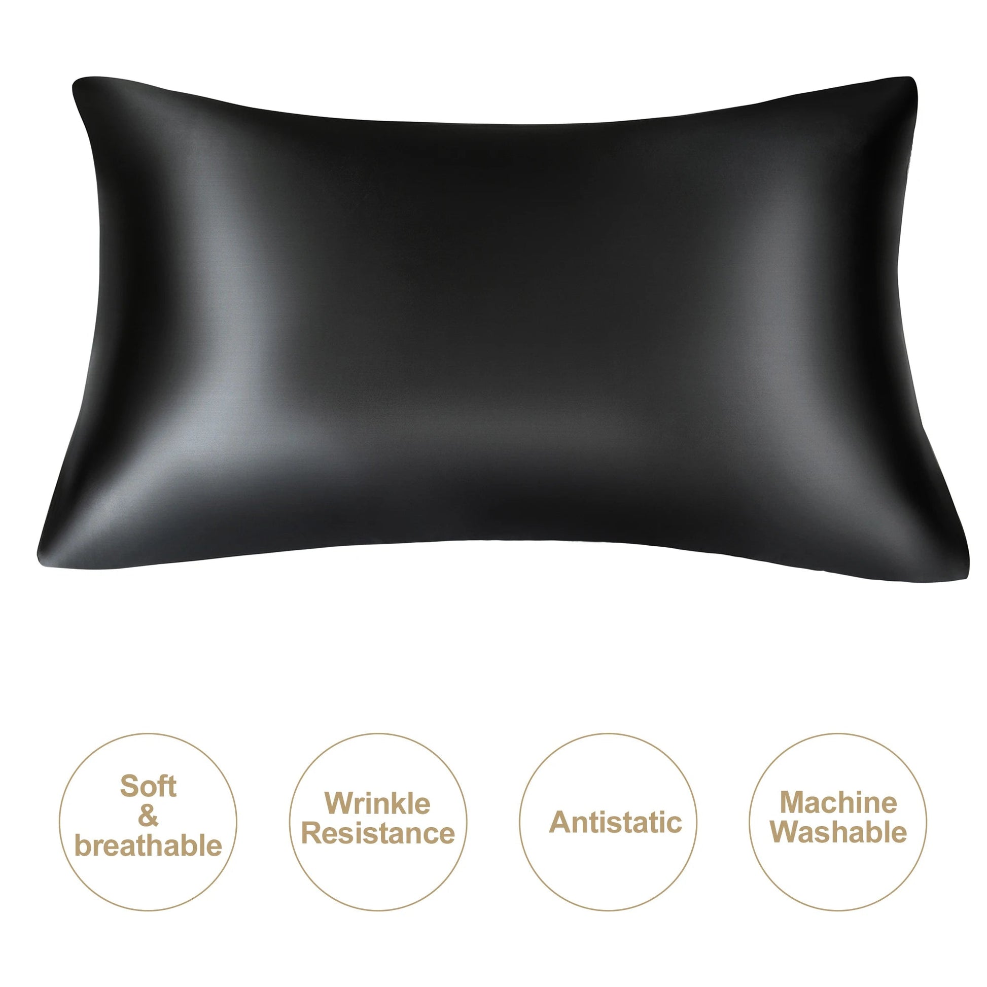 Luxury Silk Pillowcover | Anti - Acne, Breathable, Sweat Resistant Satin - VarietyGifts