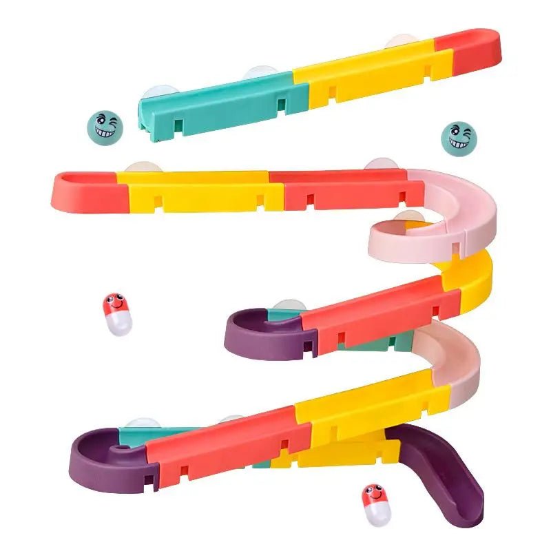 Marble Run For Bath | Children's Bath Toys, Ball Track, Ball Run - VarietyGifts