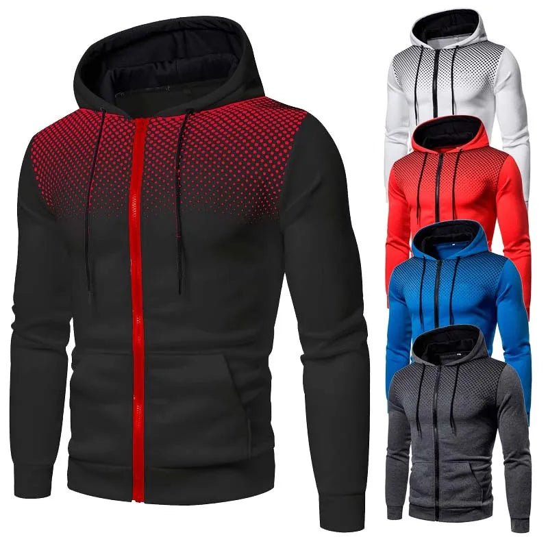 Mens Sports Jacket | Zip Up Hoodie, Sweatshirt